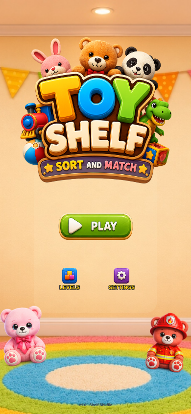 Toy Shelf Home Screen Showcase